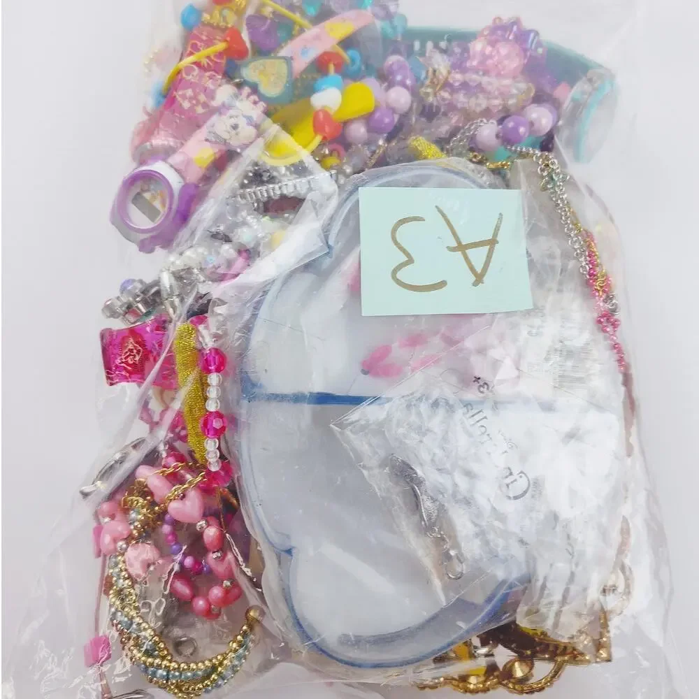 Disney Princess Mystery Kids Jewelry Bundle – 2 Pounds AS-IS Lot A3